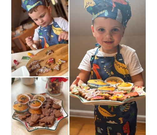 WOOPIE Dino Zestaw Małego Kucharza