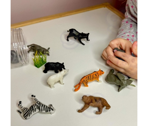 WOOPIE Zestaw Figurki Dzikie Zwierzęta 16 szt.