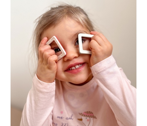 WOOPIE Klocki Magnetyczne Pojazd Mini Budowle 22el.