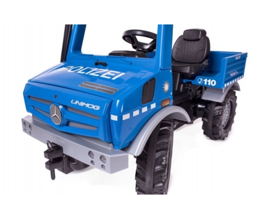 Rolly Toys RolliUnimog Mercedes-Benz Policja - Ciężarówka Samochód na pedały