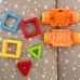 WOOPIE Klocki Magnetyczne Pojazd Mini Budowle 22el.