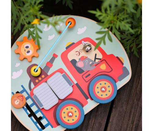 CLASSSIC WORLD Tablica Manipulacyjna Wielofunkcyjna 6w1 Straż