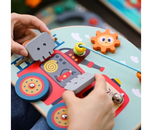 CLASSSIC WORLD Tablica Manipulacyjna Wielofunkcyjna 6w1 Straż