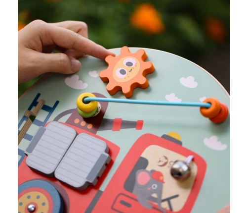 CLASSSIC WORLD Tablica Manipulacyjna Wielofunkcyjna 6w1 Straż