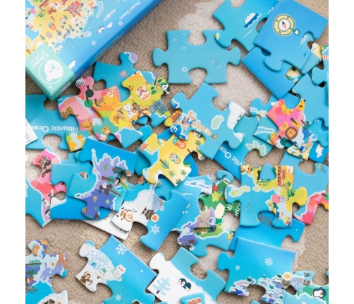 Classic World Puzzle Mapa Świata