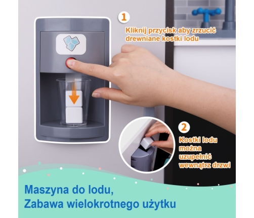 TOOKY TOY Kuchnia Drewniana Nowoczesna Akcesoria