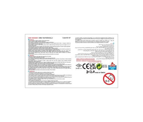 WOOPIE Bujak Wieloosobowy Dino Huśtawka Równoważna Różowa