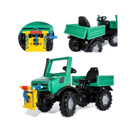 Rolly Toys RollyUnimog Forst Mercedes-Benz Wyciągarka - Ciężarówka Samochód na Pedały