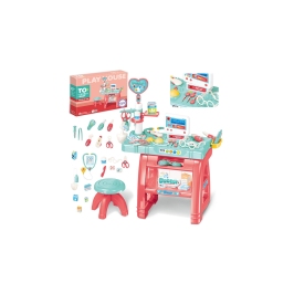 WOOPIE Gabinet Małego Lekarza Doktora Światło Dźwięk + 22 akc