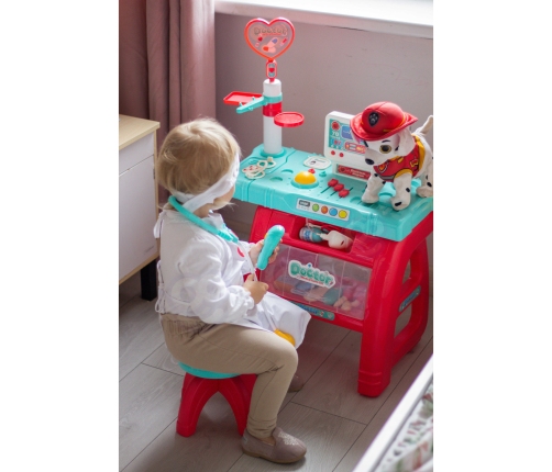 WOOPIE Gabinet Małego Lekarza Doktora Światło Dźwięk + 22 akc