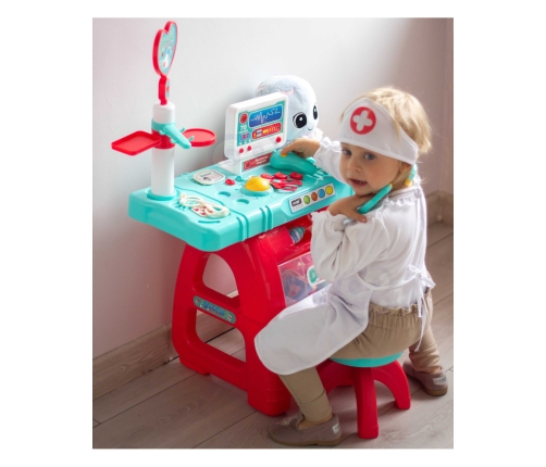 WOOPIE Gabinet Małego Lekarza Doktora Światło Dźwięk + 22 akc