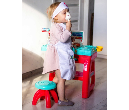 WOOPIE Gabinet Małego Lekarza Doktora Światło Dźwięk + 22 akc