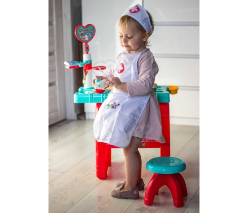 WOOPIE Gabinet Małego Lekarza Doktora Światło Dźwięk + 22 akc