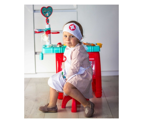 WOOPIE Gabinet Małego Lekarza Doktora Światło Dźwięk + 22 akc