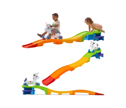Step2 Kolejka Górska Tor Jeździk Jednorożec Unicorn