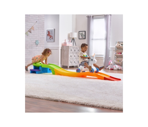 Step2 Kolejka Górska Tor Jeździk Jednorożec Unicorn