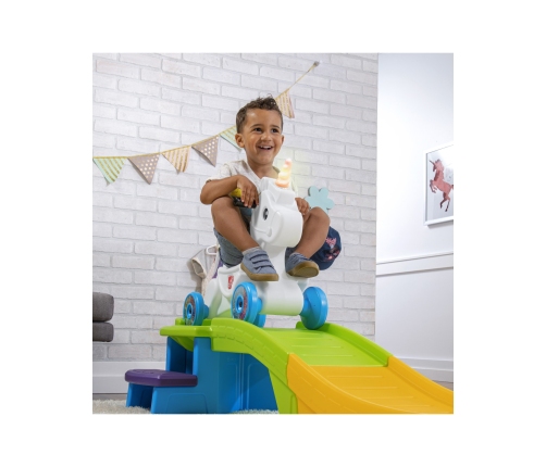 Step2 Kolejka Górska Tor Jeździk Jednorożec Unicorn