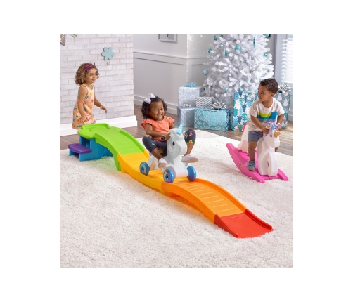 Step2 Kolejka Górska Tor Jeździk Jednorożec Unicorn