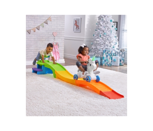 Step2 Kolejka Górska Tor Jeździk Jednorożec Unicorn