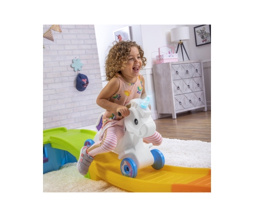 Step2 Kolejka Górska Tor Jeździk Jednorożec Unicorn