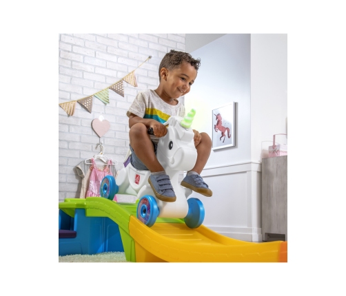Step2 Kolejka Górska Tor Jeździk Jednorożec Unicorn
