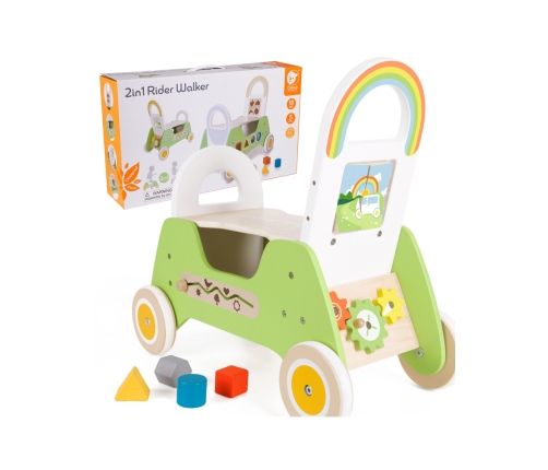 Деревянные ходунки - каталка 2in1 CLASSIC WORLD MONTESSORI