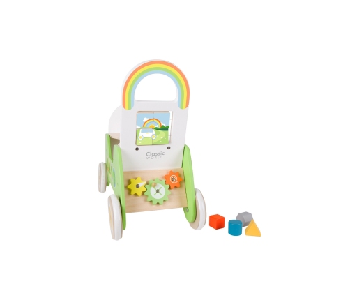 Деревянные ходунки - каталка 2in1 CLASSIC WORLD MONTESSORI