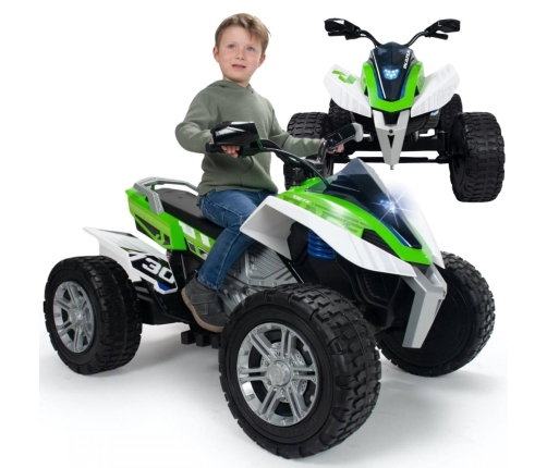 INJUSA DUŻY Quad Rage 24V Ekstremalny od 6 lat do 50kg