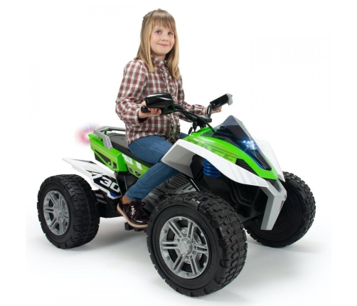 INJUSA DUŻY Quad Rage 24V Ekstremalny od 6 lat do 50kg