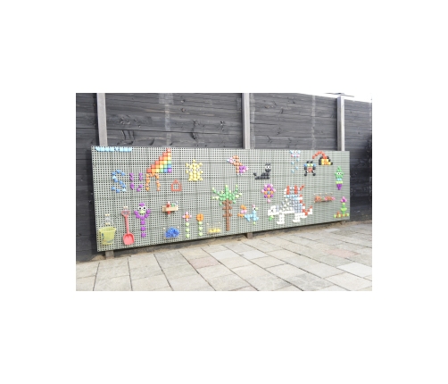 MASTERKIDZ Panel Ścienny Tablica Naukowa Kreatywna STEM Tablica na zewnątrz Outdoor