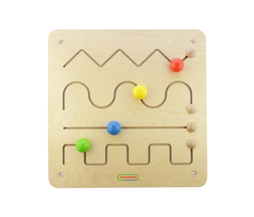 MASTERKIDZ Tablica Przesuwna Mała Motoryka Montessori