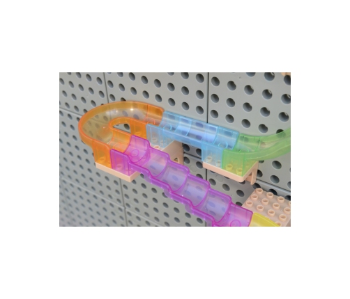 MASTERKIDZ Zestaw Konstrukcyjny Tor dla Piłek Tablica STEM 120elementów