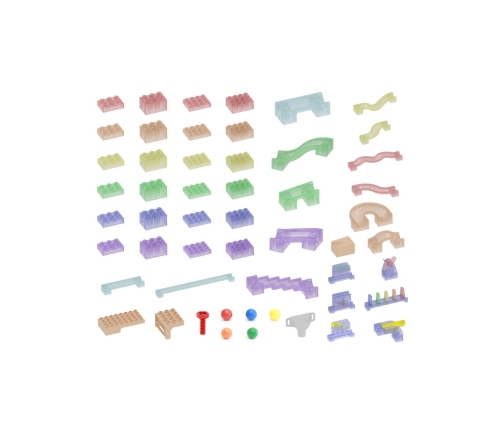 MASTERKIDZ Zestaw Konstrukcyjny Tor dla Piłek Tablica STEM 440elementów