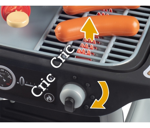 SMOBY Grill Ogrodowy dla dzieci Barbecue 18 akcesoriów