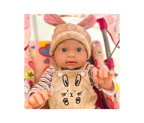 WOOPIE ROYAL Lelle Boba zaķa kostīmā 46 cm