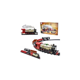 WOOPIE Klasyczny Pociąg Elektryczny Kolejka Tor Dźwięk Światło + 29 Akc. WOOPIE Klasyczny Pociąg Elektryczny Kolejka Tor Dźwięk Światło + 29 Akc.