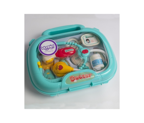 WOOPIE Zestaw Lekarski Mały Lekarza Doktor w Walizce Światło Dźwięk + Akc.