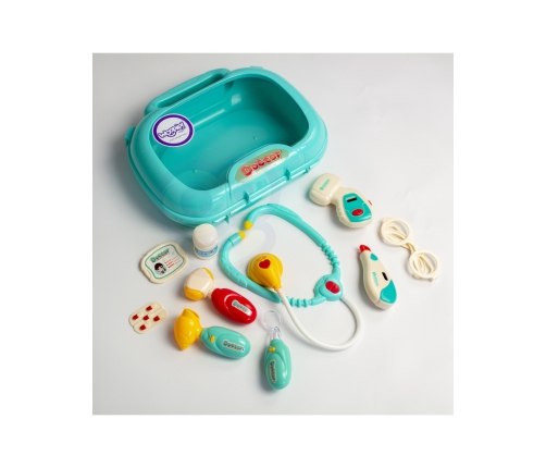 WOOPIE Zestaw Lekarski Mały Lekarza Doktor w Walizce Światło Dźwięk + Akc.