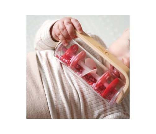 CLASSIC WORLD Deszczownica Tuba z Kuleczkami Czerwona