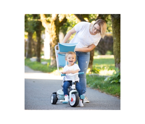 SMOBY Rowerek Trójkołowy Baby Balade plus Niebieski