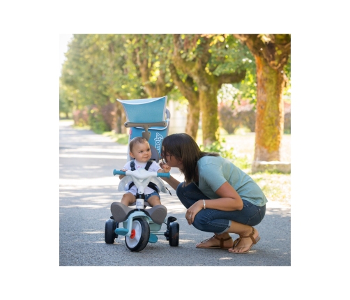SMOBY Rowerek Trójkołowy Baby Balade plus Niebieski
