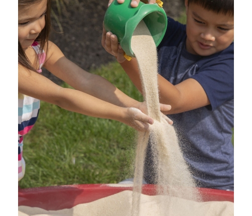 STEP2 Duża Piaskownica Stół z Pokrywą Tor Samochodowy