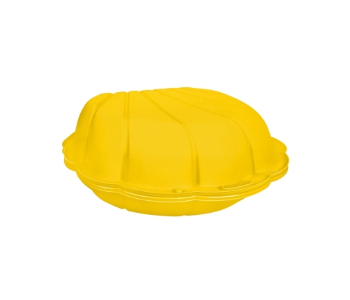 WOOPIE Piaskownica Muszelka Żółta Zamykana 2w1 Basen Suchy 1 szt.