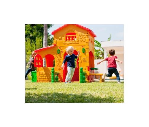 FEBER Super Villa Bērnu dārza mājiņa ar galdu un krēsliņu