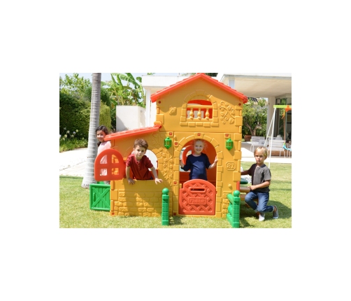 FEBER Super Villa Bērnu dārza mājiņa ar galdu un krēsliņu