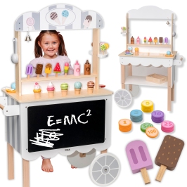 VIGA Sklep Moblilny Lodziarnia Cukiernia 3w1 VIGA Sklep Moblilny Lodziarnia Cukiernia 3w1