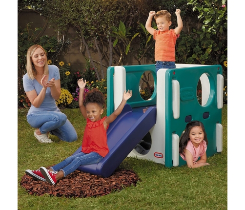 LITTLE TIKES Małpi Gaj Dla Maluchów Niebiesko-Zielony