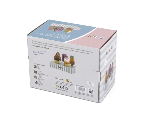 VIGA PolarB Lody na Patyku ze Stojakiem 5 szt.