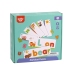 TOOKY TOY Puzzle Alfabet Montessori Nauka Literek Słów Zwierzątka 57 el.