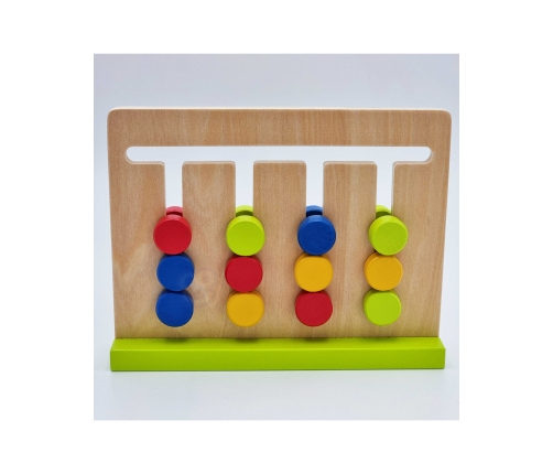 TOOKY TOY Gra Logiczna Układanka na Czas Kolory 30 Wzorów 18 el.